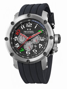 Tw Steel Quartz Chronograph Date 45mm Dario Franchitti Edition Watch #TW607 (Men Watch)