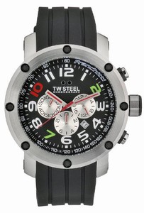 Tw Steel Quartz Chronograph Date 50mm Dario Franchitti Edition Watch #TW608 (Men Watch)