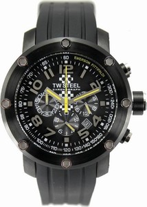 Tw Steel Quartz Chronograph Date 48mm Emerson Fittipaldi Edition Watch #TW610 (Men Watch)