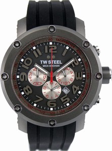 Tw Steel Quartz Chronograph Titanium Date 50mm Mick Doohan Edition Watch #TW613 (Men Watch)