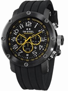 TW Steel Grandeur Tech Tom Coronel Quartz Chronograph Watch # TW864 (Men Watch)