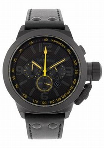 Tw Steel Quartz Chronograph Date 45mm Canteen Watch #TW900 (Men Watch)