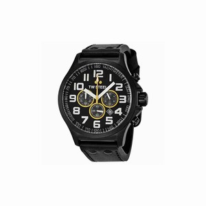 TW Steel Quartz Dial color Black Watch # TW-677R (Men Watch)
