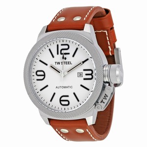 TW Steel White Automatic Watch #TWA957 (Men Watch)