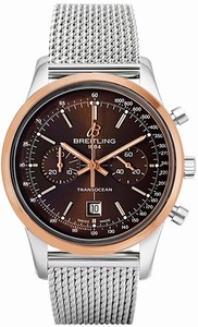 Breitling Swiss automatic Dial color Brown Watch # U4131012/Q600-171A (Men Watch)