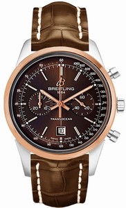 Breitling Swiss automatic Dial color Brown Watch # U4131012/Q600-725P (Men Watch)