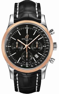 Breitling Swiss automatic Dial color Black Watch # UB015212/BC74-BKCT (Men Watch)