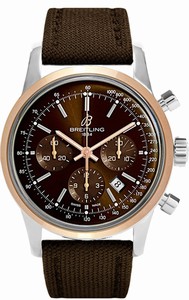 Breitling Swiss automatic Dial color Brown Watch # UB015212/Q594-108W (Men Watch)