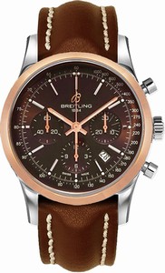Breitling Swiss automatic Dial color Brown Watch # UB015212/Q594-437X (Men Watch)