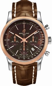 Breitling Swiss automatic Dial color Brown Watch # UB015212/Q594-739P (Men Watch)