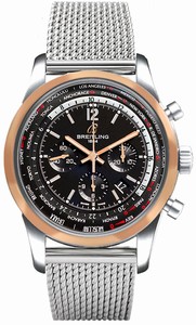 Breitling Swiss automatic Dial color Black Watch # UB0510U4/BC26-152A (Men Watch)