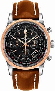 Breitling Swiss automatic Dial color Black Watch # UB0510U4/BC26-433X (Men Watch)