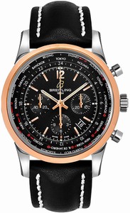 Breitling Swiss automatic Dial color Black Watch # UB0510U4/BC26-441X (Men Watch)