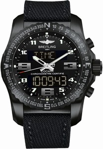 Breitling Swiss quartz Dial color Black Watch # VB501022/BD41-104W (Men Watch)