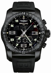 Breitling swiss-quartz Dial Colour black Watch # VB501022/BD41-155S (Men Watch)