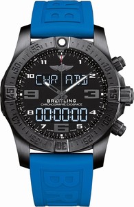 Breitling Black Battery Operated Quartz Watch # VB5510H1/BE45-235S (Men Watch)