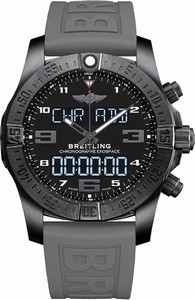 Breitling Swiss quartz Dial color Black Watch # VB5510H1/BE45-245S (Men Watch)