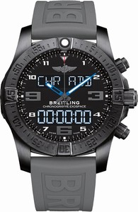 Breitling Swiss quartz Dial color Black Watch # VB5510H2/BE45-245S (Men Watch)