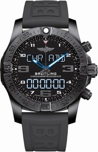 Breitling Swiss quartz Dial color Black Watch # VB5510H2/BE45-263S (Men Watch)