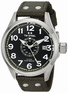 TW Steel Quartz Dial Colour Black Watch # VS22 (Men Watch)