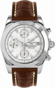 Breitling Swiss automatic Dial color Mother of pearl Watch # W1331012/A774-725P (Men Watch)