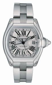 Cartier Automatic Stainless Steel Silver Dial Stainless Steel Brushed And Polished Band Watch #W62032X6 (Men Watch)
