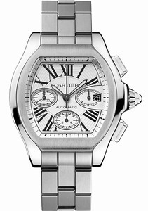 Cartier Automatic Stainless Steel Silver Dial Stainless Steel Brushed Band Watch #W6206019 (Men Watch)