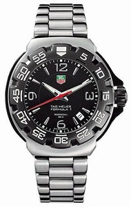 TAG Heuer Formula 1 Quartz Black Dial Date Stainless Steel Watch # WAC1110.BA0850 (Men Watch)