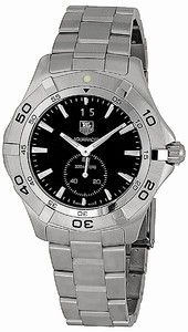 TAG Heuer Aquaracer Quartz Black Dial Grande Date Stainless Steel Watch #WAF1014.BA0822 (Men Watch)