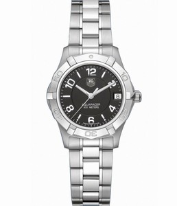 TAG Heuer Aquaracer Quartz Black Dial Date Stainless Steel Watch # WAF1310.BA0817 (Women Watch)