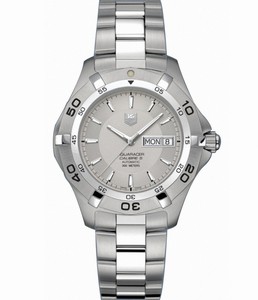 TAG Heuer Aquaracer Automatic Day-Date Stainless Steel Watch # WAF2011.BA0818 (Men Watch)