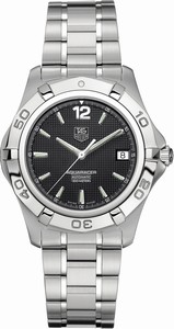 TAG Heuer Aquaracer Automatic Analog Date Stainless Steel Watch # WAF2110.BA0806 (Men Watch)