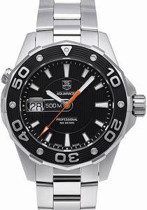 TAG heuer Aquaracer Quartz 500M Date Stainless Steel Watch #WAJ1110.BA0871 (Men Watch)