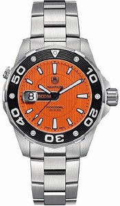 TAG heuer Aquaracer Quartz 500M Date Stainless Steel Watch #WAJ1113.BA0870 (Men Watch)