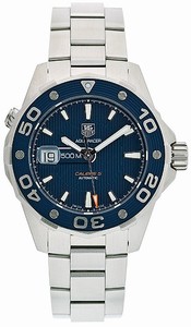 TAG Heuer Aquaracer Automatic Blue Dial 500M Date Stainless Steel Watch #WAJ2112.BA0870 (Men Watch)