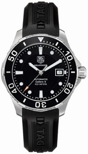 TAG Heuer Automatic Date 300 Meter Water Resistant Aquaracer Watch #WAN2110.FT8010 (Men Watch)