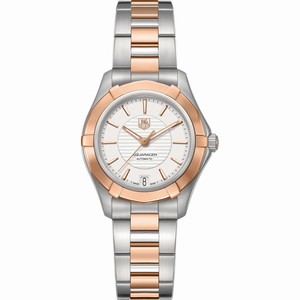 TAG Heuer Aquaracer Automatic Analog Dial Date Stainless Steel and Rose Gold Watch #WAP2350.BD0838 (Women Watch)