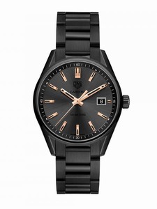 TAG Heuer Carrera Quartz Date Black Titanium Watch# WAR1113.BA0602 (Women Watch)