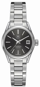 TAG Heuer Carrera Automatic Date Stainless Steel Watch# WAR2410.BA0776 (Women Watch)