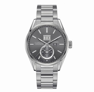 TAG Heuer Automatic Calibre 8 Gray Dial Stainless Steel Case And Bracelet Watch #WAR5012.BA0723 (Men Watch)