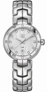 TAG Heuer Quartz Diamond Dials Date Link Watch #WAT1413.BA0954 (Women Watch)