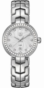 TAG Heuer Quartz Diamond Dials Date Link Watch #WAT1414.BA0954 (Women Watch)