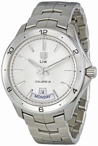 TAG Heuer Link Automatic Day Date Stainless Steel Watch #WAT2011.BA0951 (Watch)