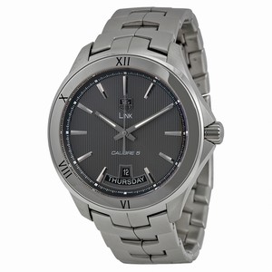 TAG Heuer Link Automatic Calibre 5 Day Date Stainless Steel Watch# WAT2015.BA0951 (Men Watch)