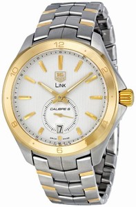 TAG Heuer Link Automatic Calibre 6 Date Stainless Steel and 18ct Gold Watch # WAT2150.BB0953 (Men Watch)