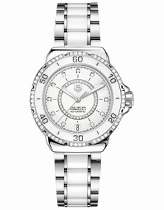 TAG Heuer Automatic Diamonds Dial Date Formula 1 Watch #WAU2213.BA0861 (Women Watch)