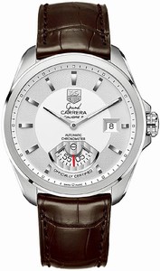 TAG Heuer Grand Carrera Calibre 6RS Automatic Chronometer Date Brown Leather Watch #WAV511B.FC6230 (Men Watch)