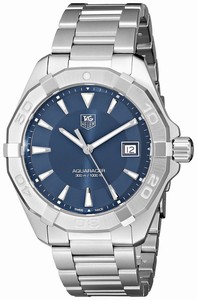 TAG Heuer Aquaracer Quartz Blue Dial Date Stainless Steel Watch# WAY1112.BA0910 (Men Watch)