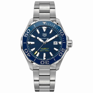TAG Heuer Aquaracer Automatic Blue Dial Date Stainless Steel Watch# WAY201B.BA0927 (Men Watch)