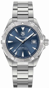 TAG Heuer Aquaracer Automatic Calibre 5 Blue Dial Date Stainless Steel Watch# WAY2112.BA0910 (Men Watch)